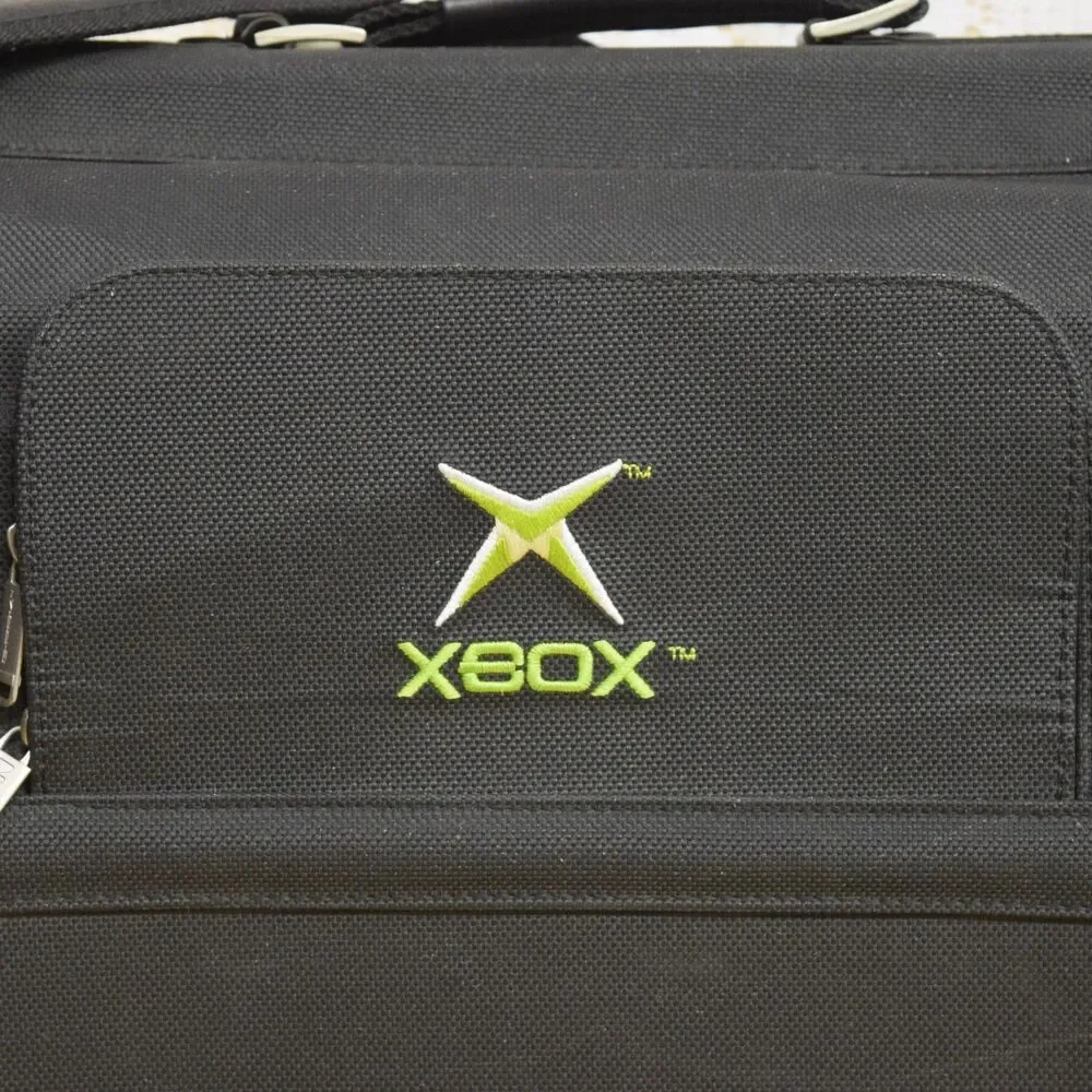 Official Microsoft Original Xbox NAKI Carrying Travel Bag w/ Shoulder Strap VTG